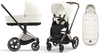 Cybex Priam 4.0 Wózek Głęboko-Spacerowy Off White + Cybex Platinum Śpiworek