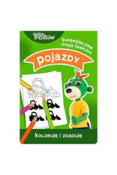 Trefl Książeczka Edukacyjna Koloruje I Zgaduje Pojazdy