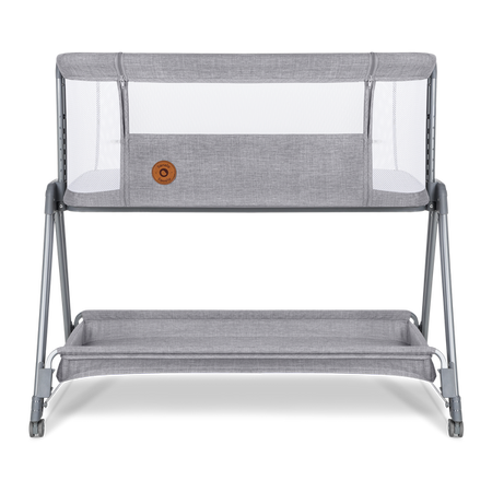 Lionelo Luna Łóżeczko Dostawne Grey Concrete