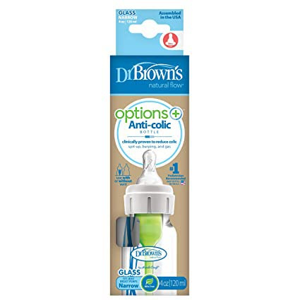Dr Brown's Butelka 120ml STANDARD szklana OPTIONS+ SB41001