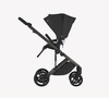 Anex Eli Wózek Głęboko-Spacerowy No.5 + Cybex Aton B2 i-Size Fotelik Samochodowy 0-13kg + Baza One Volcano Black	