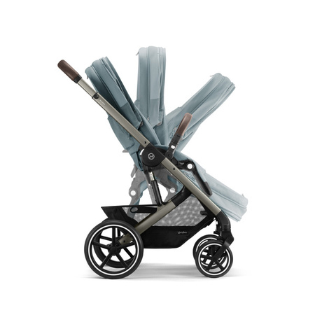 Cybex Balios S Lux Wózek Głęboko-Spacerowy Sky Blue 2023 Rama Taupe