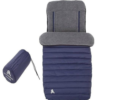 CuddleCo Comfi-Snug Śpiworek Wkładka 2w1 do Wózka Granatowy