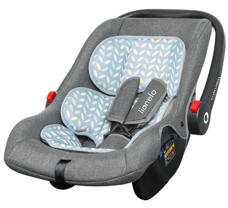 Lionelo Noa Plus Fotelik Samochodowy 0-13kg Grey Scandi