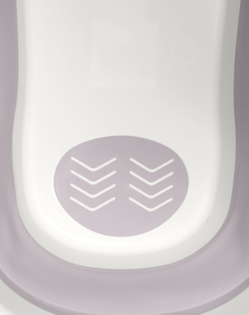 Primabobo MyToy Wanienka Składana z Matą Antypoślizgową, Zabawką Oraz Poduszką Do Kąpieli Różowa