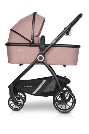 Euro-Cart Crox Pro - Wózek Głęboko-Spacerowy 2w1 Rose