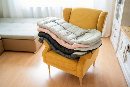 Petite&Mars Śpiworek Zimowy Jibot 3w1 Dusty Pink