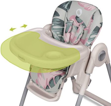 Lionelo Zanna Krzesełko do Karmienia Pink Bubblegum