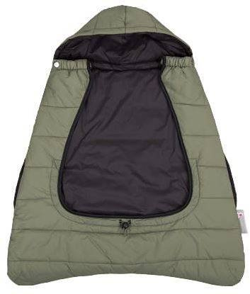 CuddleCo Śpiworek Na Nosidełko/Okrycie Na Nóżki 2w1 Comfi-Cape Khaki