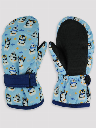 Noviti Rękawiczki Narciarskie 1P Chłopięce Pingwin Rozmiar 12