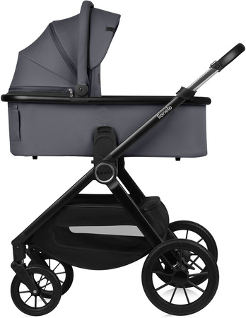 Lionelo Layla Wózek Głęboko-Spacerowy Grey Stone