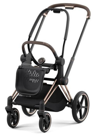 Cybex Priam 4.0 Wózek Głęboko-Spacerowy Mirage Grey + Cybex Platinium Śpiworek Gratis 