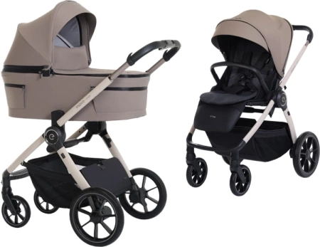 Espiro Yoga 2025 Wózek Głęboko-Spacerowy + Maxi-Cosi Pebble 360 Pro2 Fotelik Samochodowy + Baza