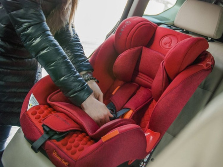 Coletto Vivaro Isofix Fotelik Samochodowy 9-36 kg Szary