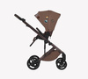 Anex Eli Wózek Głęboko-Spacerowy Wander + Cybex Aton B2 i-Size Fotelik Samochodowy 0-13kg + Baza One Volcano Black	