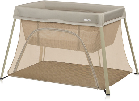 Lionelo Alice - łóżeczko niemowlęce 3w1 | Beige Olive