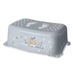 Maltex Minimal Podnóżek 2K Wieloryb Satynowy Błekit