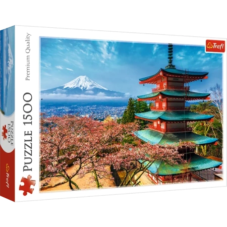 Trefl Puzzle Góra Fudżi 1500 Elementów