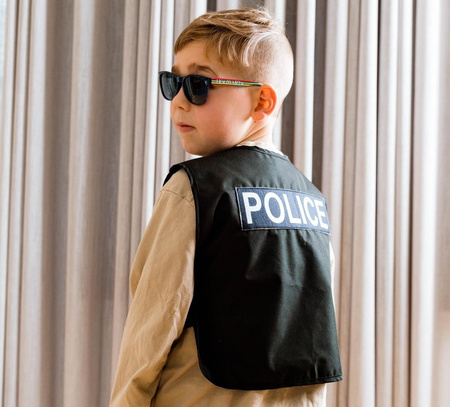 Dantoy Drewniany zestaw MAŁY POLICJANT dla dzieci