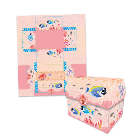 Janod Zestaw kreatywny do tworzenia origami Magiczny ocean 7+