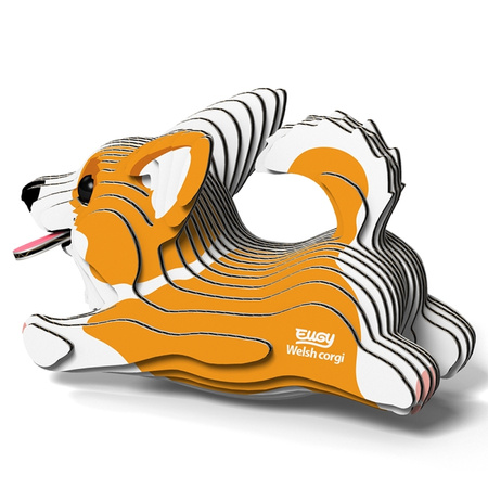 Eugy Eko 3D Układanka Pies Corgi