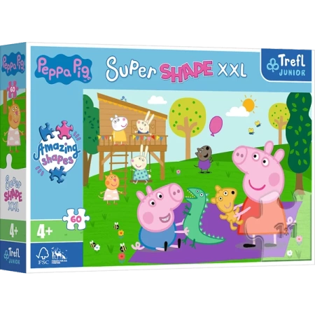 Trefl Puzzle Świnka Peppa Zabawy z Braciszkiem