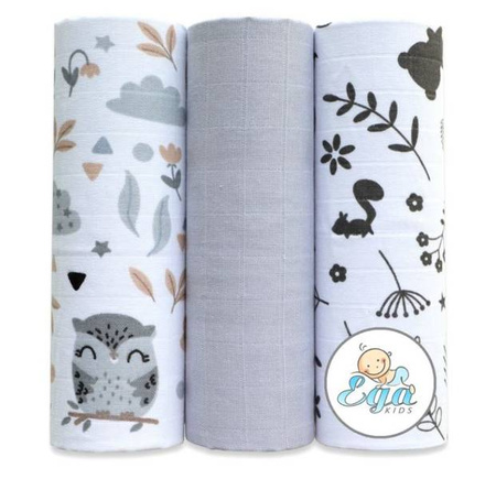 Ega Zestaw Pieluch Muślinowych 60/80 1266