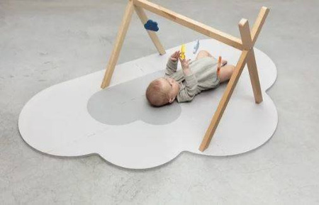 Quut Playmat Mata do Zabawy Chmurka  Pearl Grey