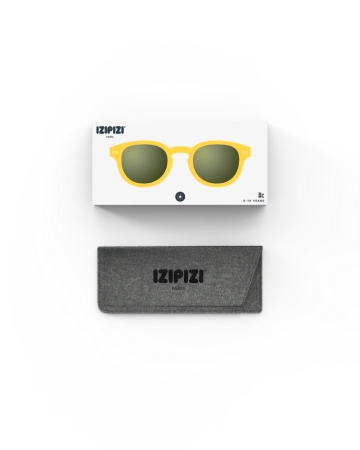 IZIPIZI Okulary Przeciwsłoneczne dla Dzieci 5-10 lat Yellow Honey C