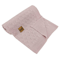 Eko Kocyk Bambusowy 100 x 80 cm Pudrowy Róż