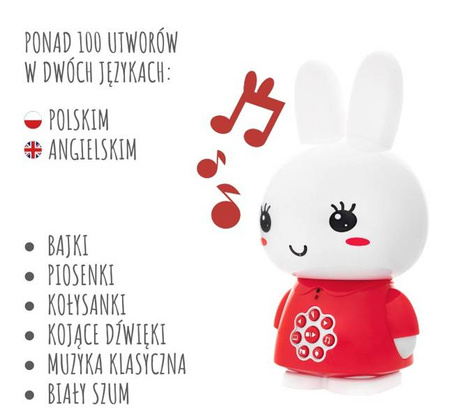 Alilo Honey Bunny Króliczek G6 Różowy