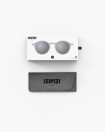 IZIPIZI Okulary Przeciwsłoneczne dla Dzieci 5-10 lat Lilac D