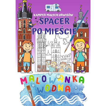 Trefl Malowanka Wodna A4 Spacer Po Mieście