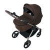 Anex IQ Premium New Transfarmation Wózek Głęboko-Spacerowy Teddy + Cybex Aton B2 i-Size Fotelik Samochodowy 0-13kg + Baza One Volcano Black	