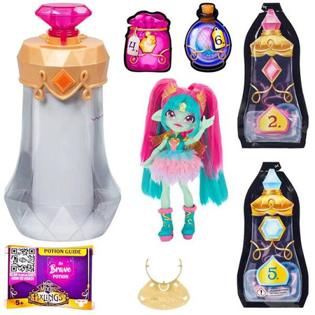 Tm Toys Magic Mixies Pixlings - Lalka Smoczyca Amber Turkusowa