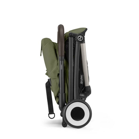 Cybex Orfeo Wózek Spacerowy Rama Taupe Moss Green 2025