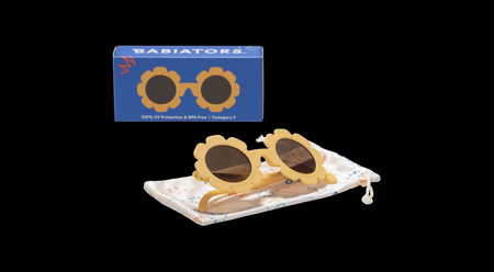 Babiators Flower O-FWR002-M Amber Lenses Rozmiar 3-5+ Sweet Sunflower