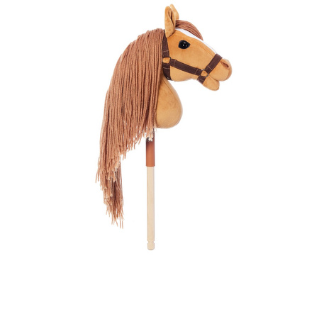 Hoppihorse Koń na Kiju Hobby Horse A3 Jasny Beż 66 cm