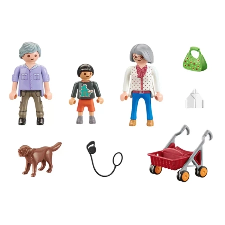 Playmobil Dziadkowie z Wnuczkiem