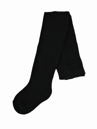 Noviti Rajstopy Bawełniane Gładkie Czarne 128-134