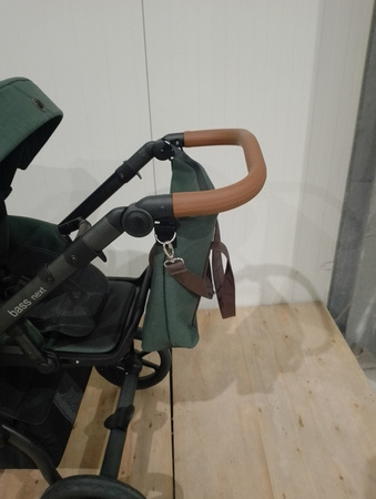 [OUTLET] Roan Bass Next Wózek Głęboko-Spacerowy 2w1 Night Green