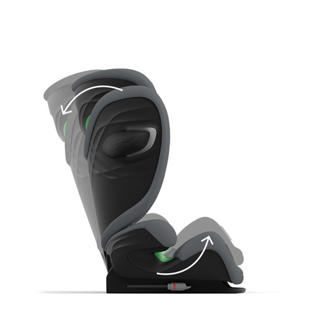 Cybex Solution G i-Fix Fotelik Samochodowy 15-50 kg Monument Grey