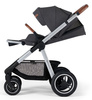Kinderkraft Everyday Wózek Wielofunkcyjny 2w1 Dark Grey