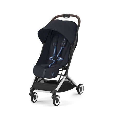 [OUTLET] Cybex Orfeo Wózek Spacerowy Rama Srebrna Dark Blue