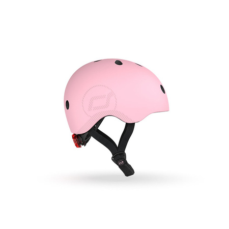 SCOOTANDRIDE Kask M-L dla starszych dzieci i nastolatków Rose