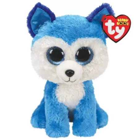 Ty Beanie Boos Niebieski Husky Prince, 15 cm