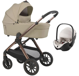 Espiro Code Wózek Głęboko-Spacerowy + Britax Romer Baby-Safe Pro Fotelik Samochodowy 0-13kg
