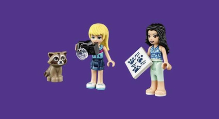 Lego Friends Leśny Mikrobus Kempingowy i Żaglówka