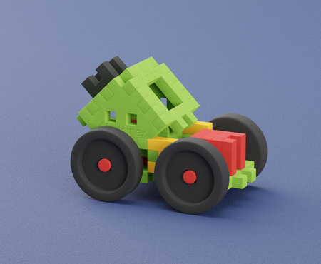 Marioinex MINI WAFLE KONSTRUKTOR 200 EL MAJSTER