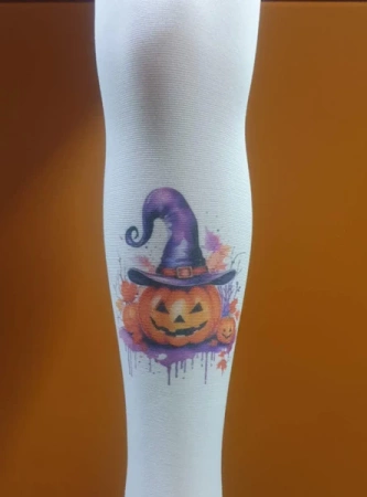 Milusie Rajstopy Dziecięce Beżowy Poliamid Rozmiar 140